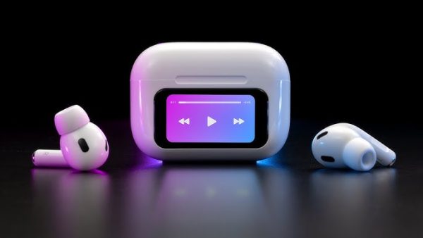 A9 pro Touch Screen Display ANC Wireless Earbuds