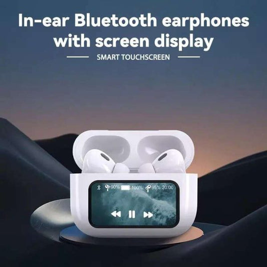 A9 pro Touch Screen Display ANC Wireless Earbuds